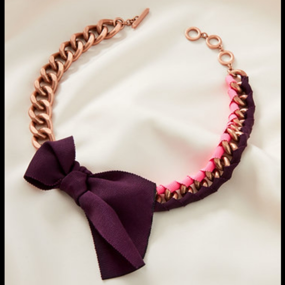 Stella & Dot Bella Bow Necklace
